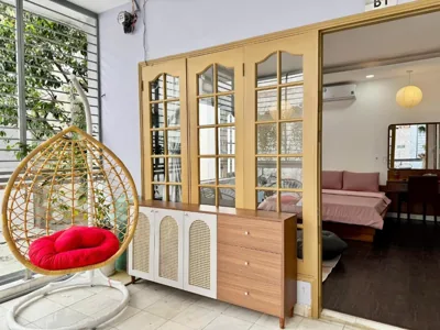 Ein-Schlafzimmer-Apartment mit Balkon — MQ Village - Homestay District 1